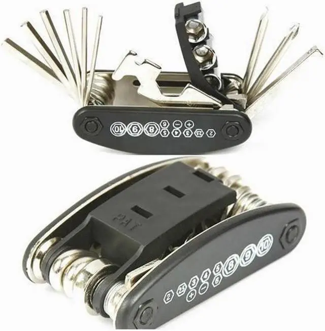 Main image of Yassdwbn Multi Allen Wrench 13in1 Folding Hex Key Screwdriver Socket Tools Motorcycle