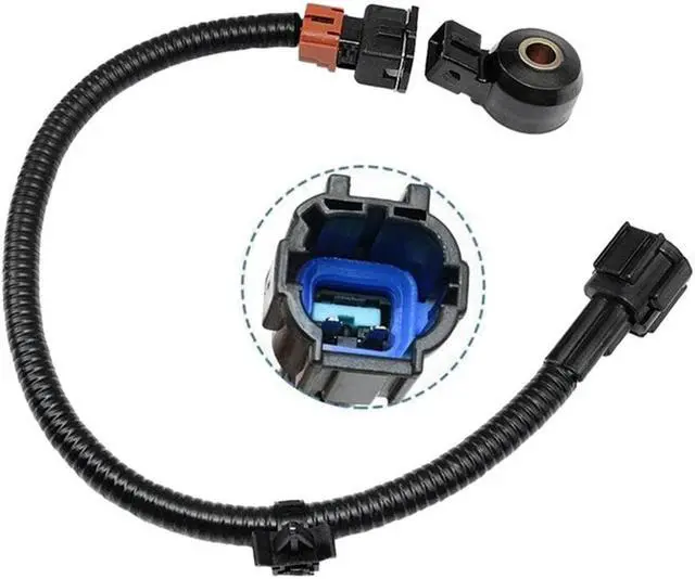 Alt view image 5 of 7 - Yassdwbn Knock Sensor & Wiring Harness For 1995-2004 Nissan Pickup Altima Maxima Xterra