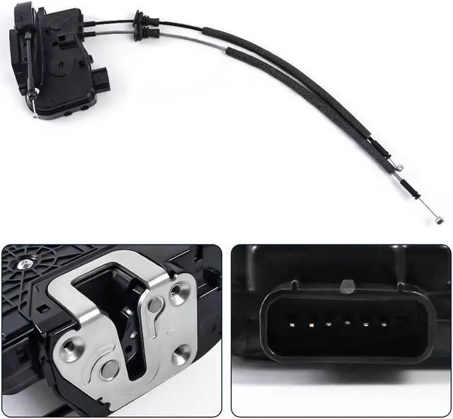 Alt view image 3 of 6 - Acaigel Front Left Driver Door Lock Actuator For Hyundai Santa Fe 2010 2011 2012