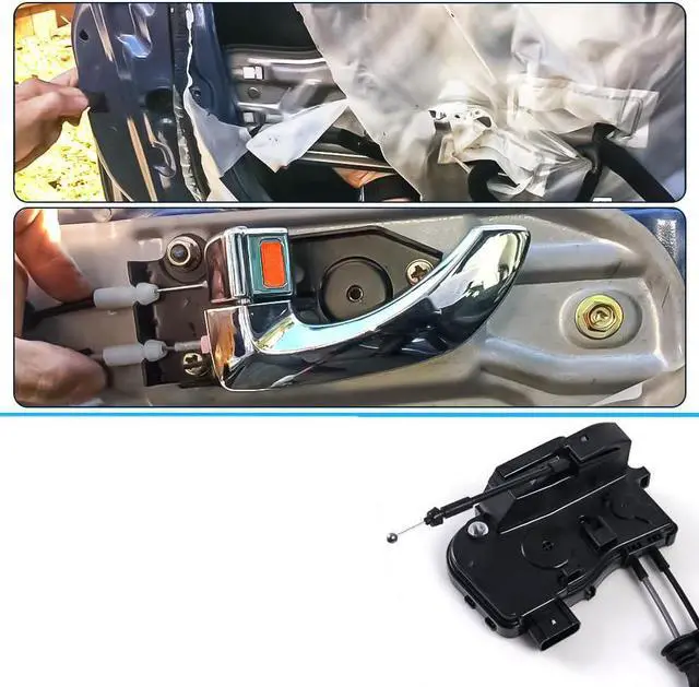 Alt view image 5 of 6 - Acaigel Front Left Driver Door Lock Actuator For Hyundai Santa Fe 2010 2011 2012