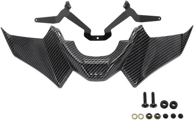Alt view image 4 of 5 - Yingshan Motorcycle Sport Downforce Front Spoiler Fit For YAMAHA MT-07  2021-2023