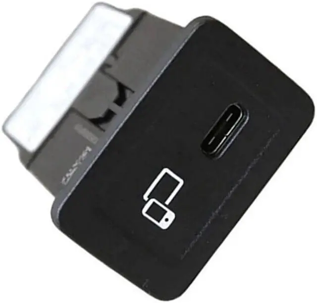 Alt view image 3 of 6 - Yingshan Center Console Type-C Hub Charging Port Unit For Mercedes A-Class W177 2019-2023