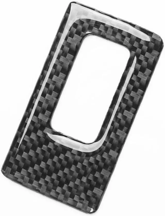 Alt view image 3 of 6 - Yingshan 4pcs Real Carbon Fiber Window Lift Switch Panel Cover Trim For Hummer H2 2003-07