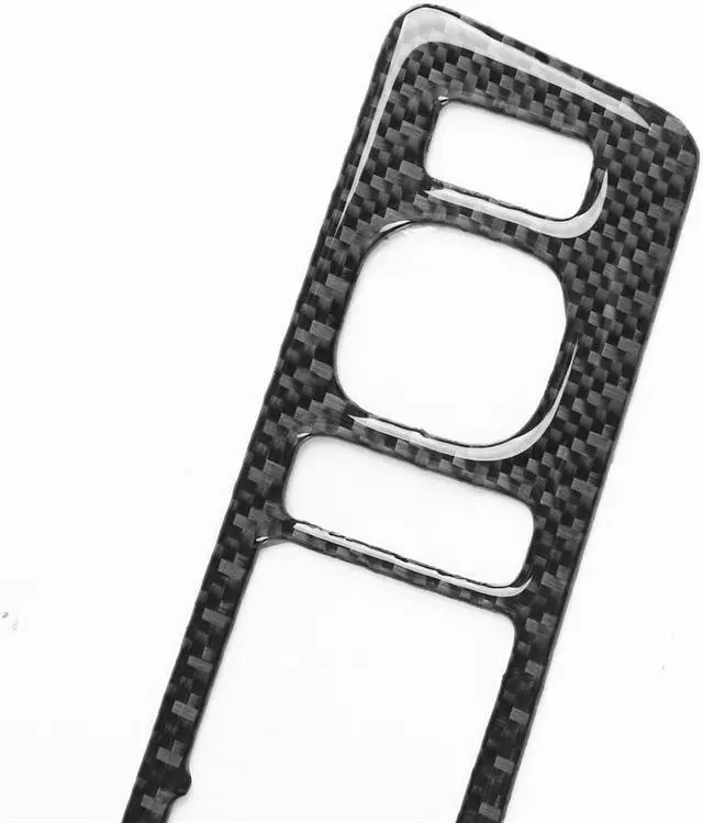 Main image of Yingshan 4pcs Real Carbon Fiber Window Lift Switch Panel Cover Trim For Hummer H2 2003-07