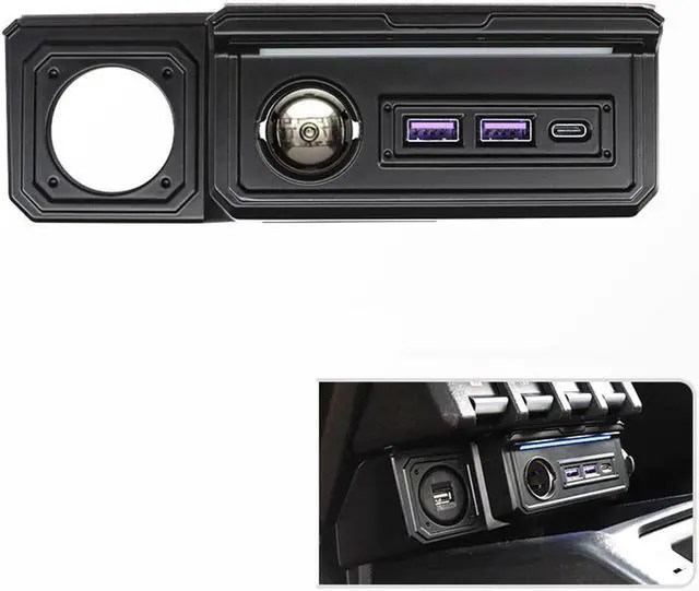 Main image of Yassdwbn 1 x Expand Charging Port  For Suzuki Jimny JB64  JB74 2019-2024 LHD Only Type-C