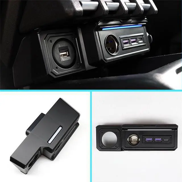 Alt view image 4 of 5 - Yassdwbn 1 x Expand Charging Port  For Suzuki Jimny JB64  JB74 2019-2024 LHD Only Type-C