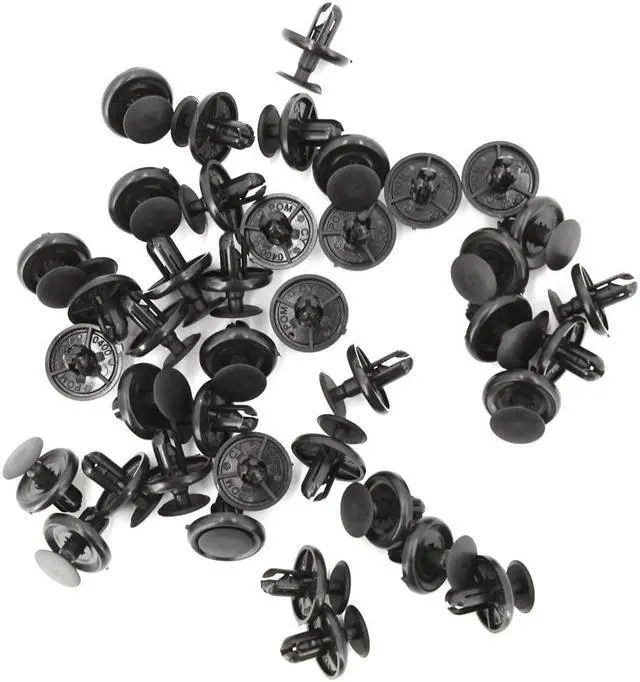 Alt view image 3 of 6 - Yingshan Engine Under Cover Push-Type Retainer Bumper Fender Rivet Bolts U-nuts Clips for Toyota Corolla RAV4 Highlander Avalon