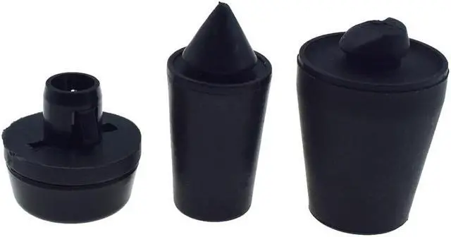 Alt view image 3 of 6 - Yingshan 3PCS Rear Damping Stopper Block Tailgate Rubber Buffer For Toyota RAV4 2009-2012