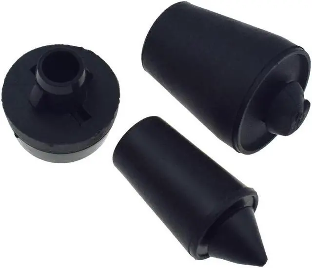 Alt view image 5 of 6 - Yingshan 3PCS Rear Damping Stopper Block Tailgate Rubber Buffer For Toyota RAV4 2009-2012