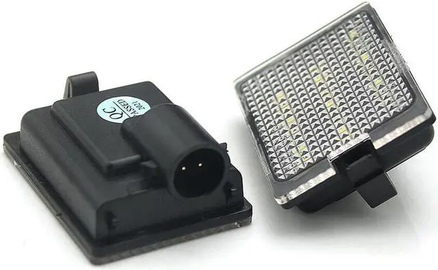 Alt view image 3 of 6 - Yingshan 2Pcs LED License Plate Light Lamp For Dodge Durango 2014-2021