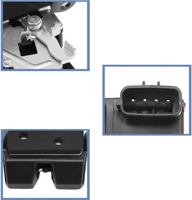 Alt view image 4 of 5 - Yassdwbn 1x Trunk Tailgate Lock Latch For Kia Soul2014-2019/ Soul EV 2015-19 81230-2W000