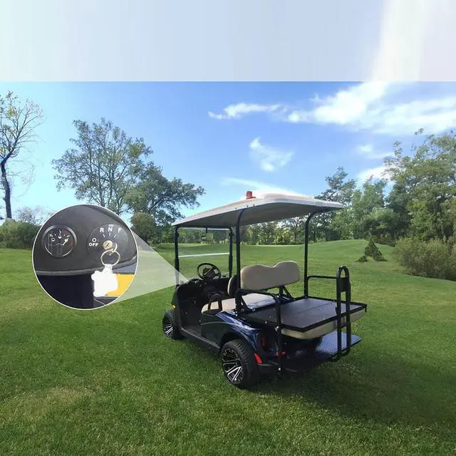 Alt view image 5 of 6 - Yingshan 10PCS Golf Cart Keys For EZGO Carts RXV TXT Medalist Marathon 1982+