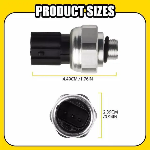 Alt view image 2 of 6 - Yingshan A/C Pressure Switch Fit For Honda Acura 80450-T2F-A01 80450-SFE-003