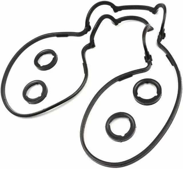 Alt view image 4 of 5 - Yassdwbn 12341-PR4-A00, 12342-PT2-000 Valve Cover Gasket with Seals For Honda CRV B18 B20