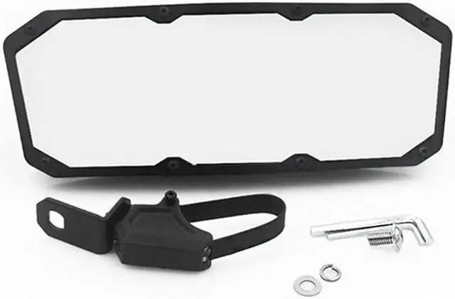 Alt view image 3 of 6 - Yingshan 1.75-2Inch Universal Rear View Center Mirror For Polaris RZR Kawasaki Mule Teryx