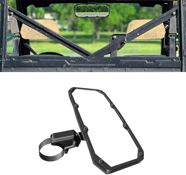 Main image of Yingshan 1.75-2Inch Universal Rear View Center Mirror For Polaris RZR Kawasaki Mule Teryx