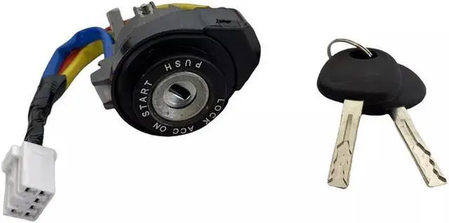 Main image of Yassdwbn Ignition Switch Lock Cylinder with 2 Keys Set For Kia Soul 2014-2019 81450-34190