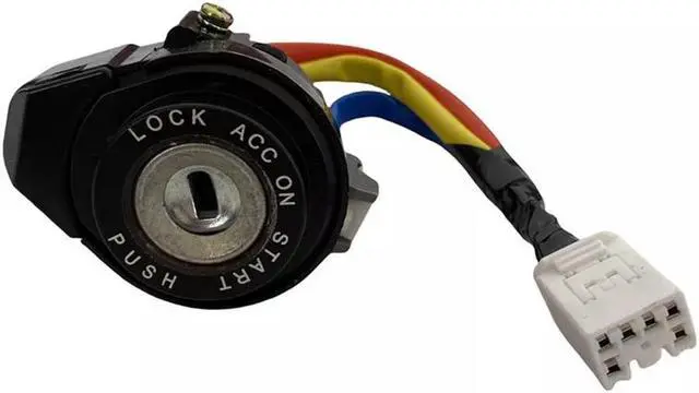 Alt view image 2 of 5 - Yassdwbn Ignition Switch Lock Cylinder with 2 Keys Set For Kia Soul 2014-2019 81450-34190