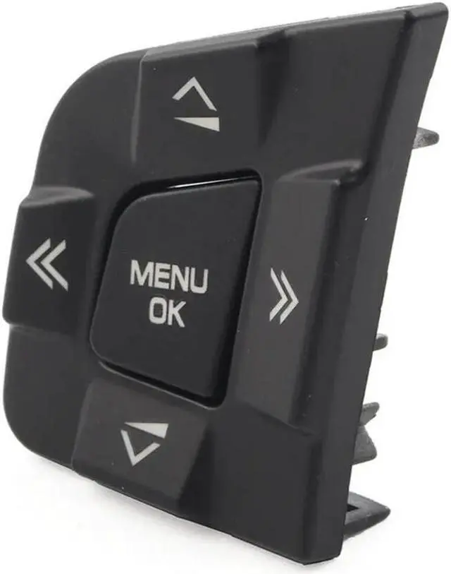 Alt view image 3 of 5 - Left Steering Wheel Switch Button Cover For Land Rover Discovery Sport 2015-2019