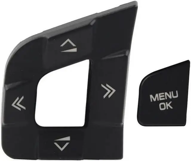 Alt view image 4 of 5 - Left Steering Wheel Switch Button Cover For Land Rover Discovery Sport 2015-2019