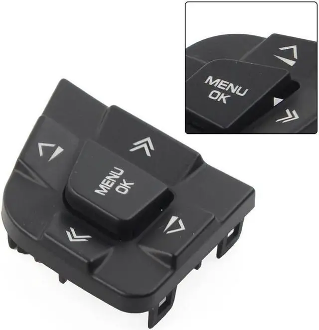Alt view image 5 of 5 - Left Steering Wheel Switch Button Cover For Land Rover Discovery Sport 2015-2019