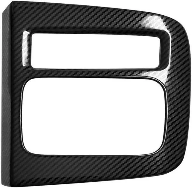 Alt view image 5 of 5 - Yassdwbn Carbon Fiber Look Console Gear Shift Panel Cover Trim For Honda CR-V 2023-2024