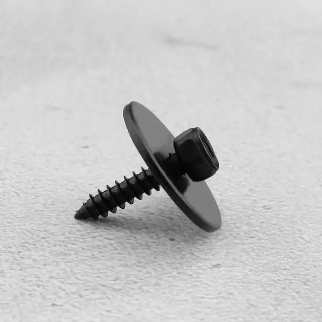 Alt view image 3 of 5 - Paiying 10PCS Car Body Fender Metal Screws A0019906036 For Mercedes Benz W203 W204 New