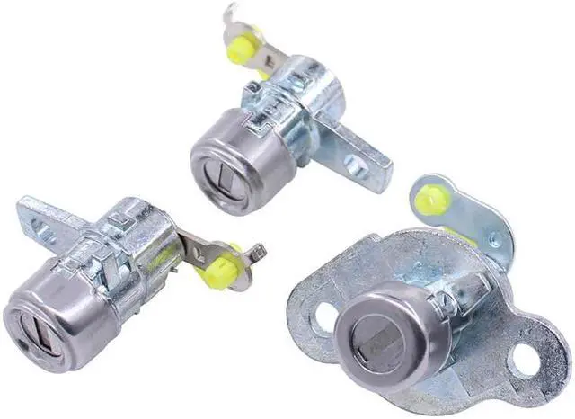 Alt view image 4 of 5 - Ignition & Door & Trunk Lock Cylinder Set 2 Keys 819201Ea00 For Accent 06-11