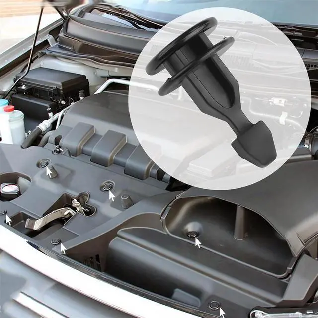 Alt view image 2 of 5 - Paiying 20× Engine Bulkhead Cover Striker Retainer For 2016+ Honda Odyssey 91547-TZ5-A02
