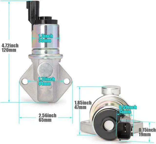 Alt view image 2 of 5 - Yingshan Idle Speed Air Control Valve 18137-77E00 Fit For Suzuki Aerio Esteem Sidekick