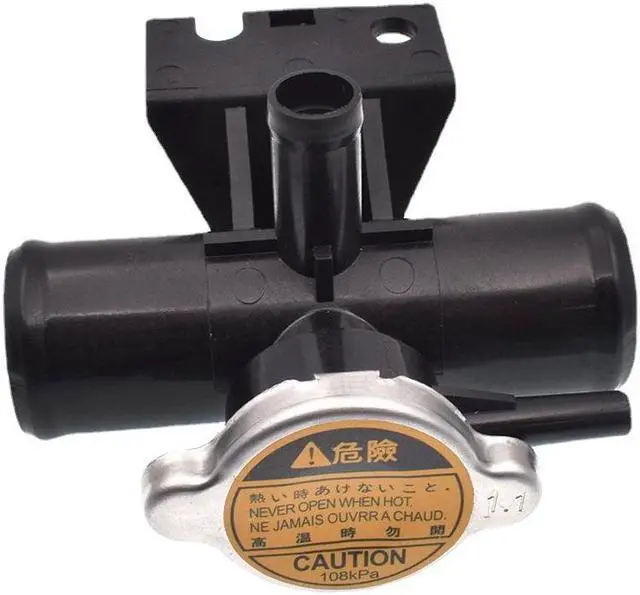 Alt view image 2 of 5 - Yingshan Radiator Coolant Filler Fill Neck W/ Cap Fits For Mitsubishi Lancer 2008-15 1350A703