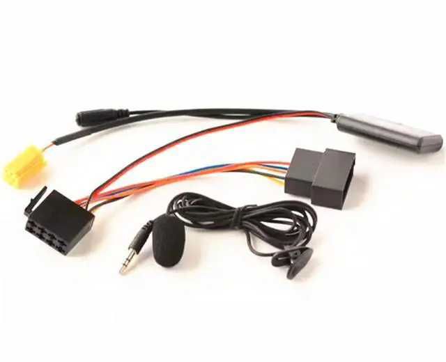 Alt view image 5 of 5 - Paiying Bluetooth 5.0 Aux Cable Microphone Adapter ISO for Fiat Grande Punto Alfa Romeo