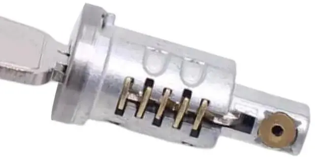 Alt view image 4 of 5 - Paiying Door Lock Barrel Set + Keys MTC6504 For Land Rover Defender 90/110/130 1990-2002