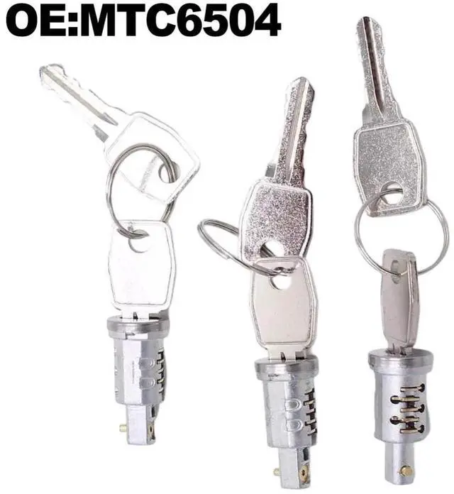 Main image of Paiying Door Lock Barrel Set + Keys MTC6504 For Land Rover Defender 90/110/130 1990-2002