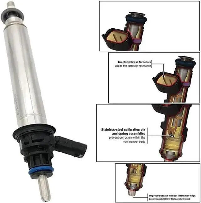 Alt view image 2 of 5 - Furulu Fuel Injector Petrol A2720700187 For Mercedes E Class W212 Injector 350 Cgi M272983 W219 M272