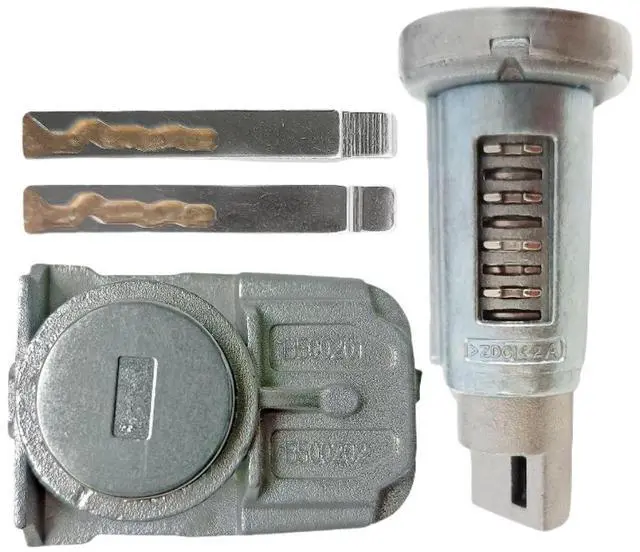 Alt view image 5 of 5 - Yassdwbn Ignition Switch & Driver Door Lock Cylinder with 2 Keys For Buick Chevy 7012918