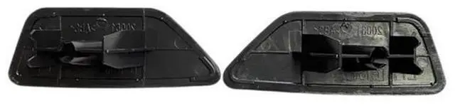 Alt view image 2 of 5 - Paiying 2x Headlight Lamp Washer Spray Nozzle Cover Cap 86636AJ030 86636AJ040 For Subaru