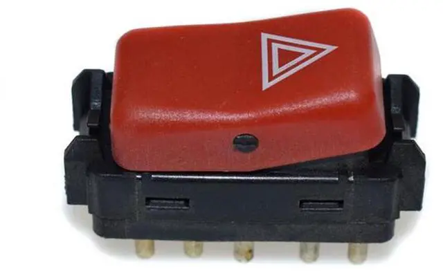 Alt view image 2 of 5 - Yingshan Car Warning Hazard Light Emergency Flasher Switch 1248200110 For Benz W124 W201