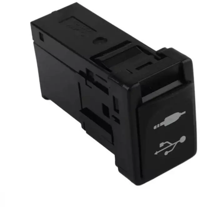 Alt view image 2 of 6 - Furulu USB AUX Port Adapter Jack For Toyota Avalon Corolla RAV4 Sienna 86190-0E090