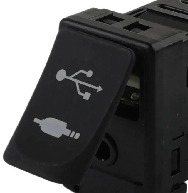 Alt view image 5 of 6 - Furulu USB AUX Port Adapter Jack For Toyota Avalon Corolla RAV4 Sienna 86190-0E090