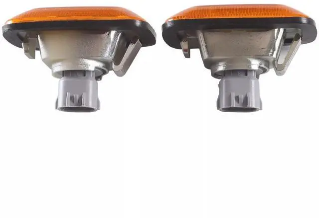 Alt view image 3 of 5 - Yassdwbn 2Pcs Car Turn Signal Side Marker Lamp Light 81730-20191 For Toyota Land Cruiser
