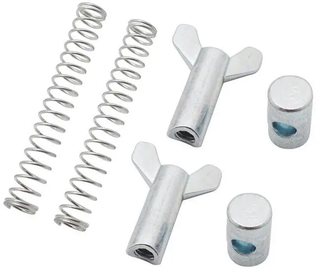 Alt view image 5 of 5 - Paiying Rear Brake Cable Wing Nut Joint Spring 95015-32001 95014-73100 For Honda 250 350