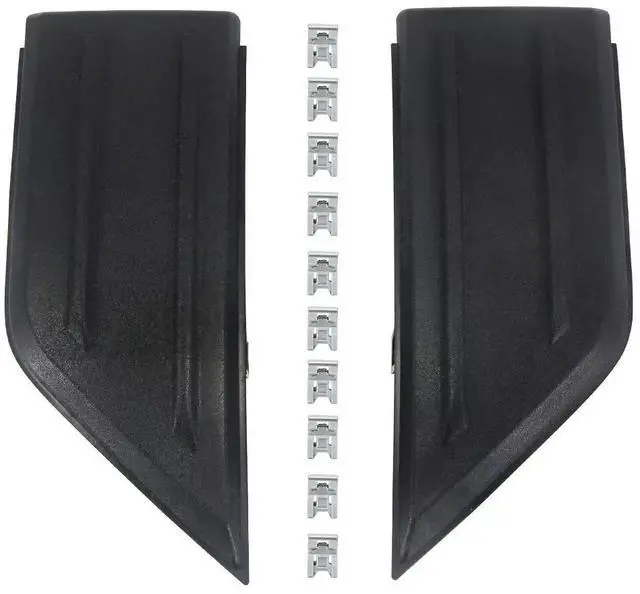 Alt view image 2 of 5 - Paiying 2x Car Front Bumper Corner Panel Cover Trim ML3Z-17E810-AA For Ford F150 2021-23