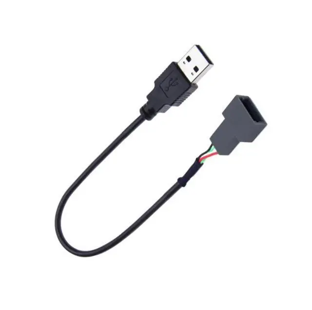 Alt view image 5 of 5 - Paiying 4 PIN USB CD Radio Media Cable Connector For Hyundai Tucson Kia KX3 KX5 Sorento