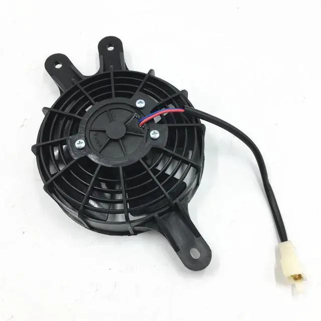 Alt view image 2 of 5 - Paiying Radiator Fan Black For LINHAI 260CC 300cc ATV Quad LH260 LH300