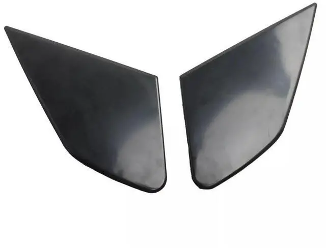 Alt view image 5 of 5 - Yassdwbn LH & RH Front Door Garnish Window Glass Plate Trim Cap For Honda Fit 75495TF0Y01