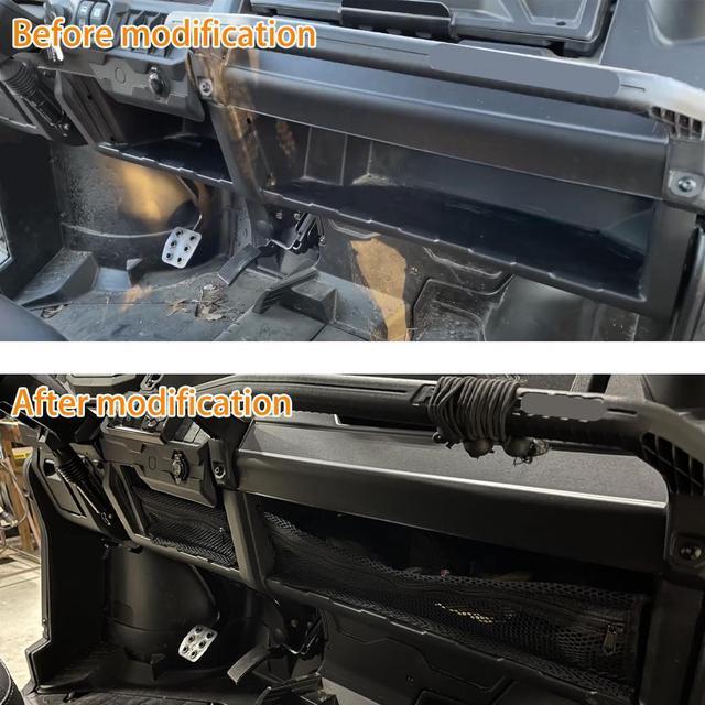 Main image of Furulu Dash Storage Nets Kit 715003129 Fit for Can-Am Defender & Defender MAX
