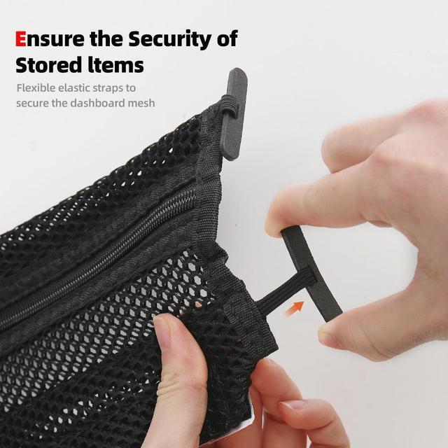 Alt view image 5 of 7 - Furulu Dash Storage Nets Kit 715003129 Fit for Can-Am Defender & Defender MAX