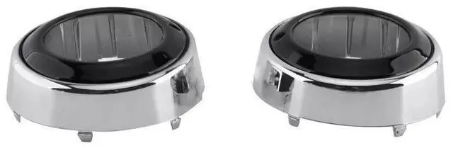 Alt view image 3 of 7 - Furulu 2Pcs Fog Light Cover Frame Bezel Left & Right For Mitsubishi Outlander 2010-2012