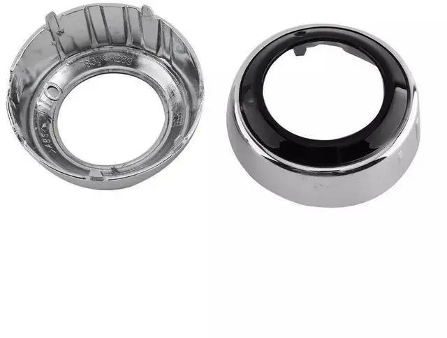 Alt view image 2 of 7 - Furulu 2Pcs Fog Light Cover Frame Bezel Left & Right For Mitsubishi Outlander 2010-2012